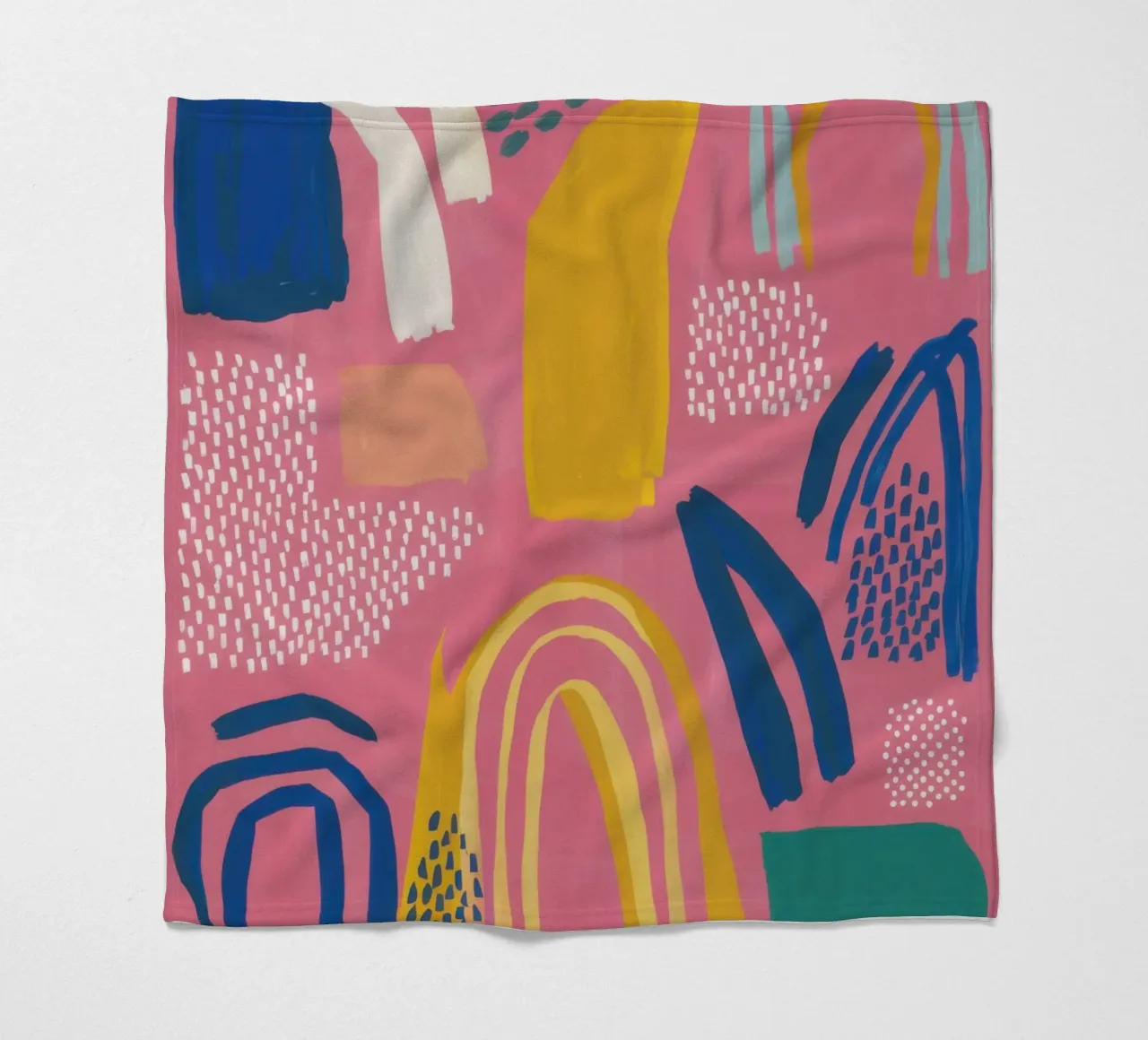 Speelse boog abstract fleecedeken van Thistle Bloom