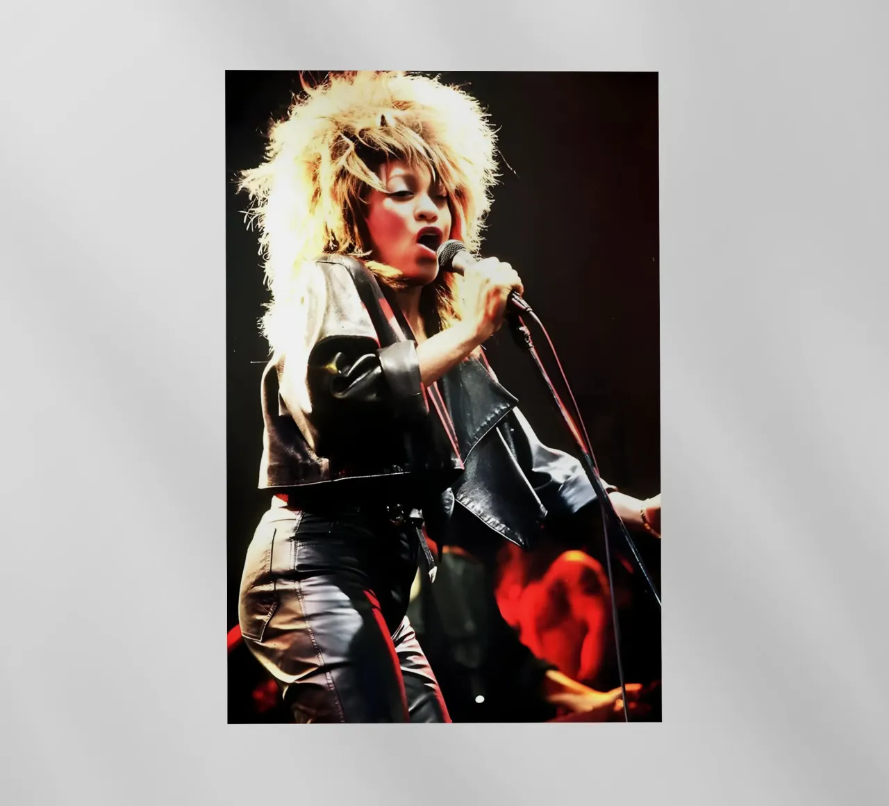 Tina Turner - Canto pellicola backlit da NEVER OVER SALE