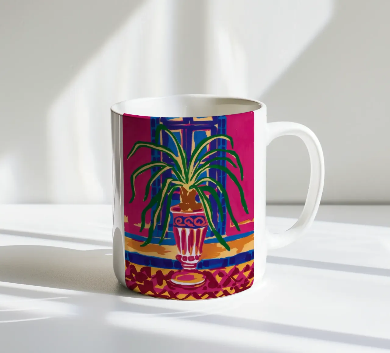 Pianta in vaso Immobile tazza in ceramica da Obs Canvas