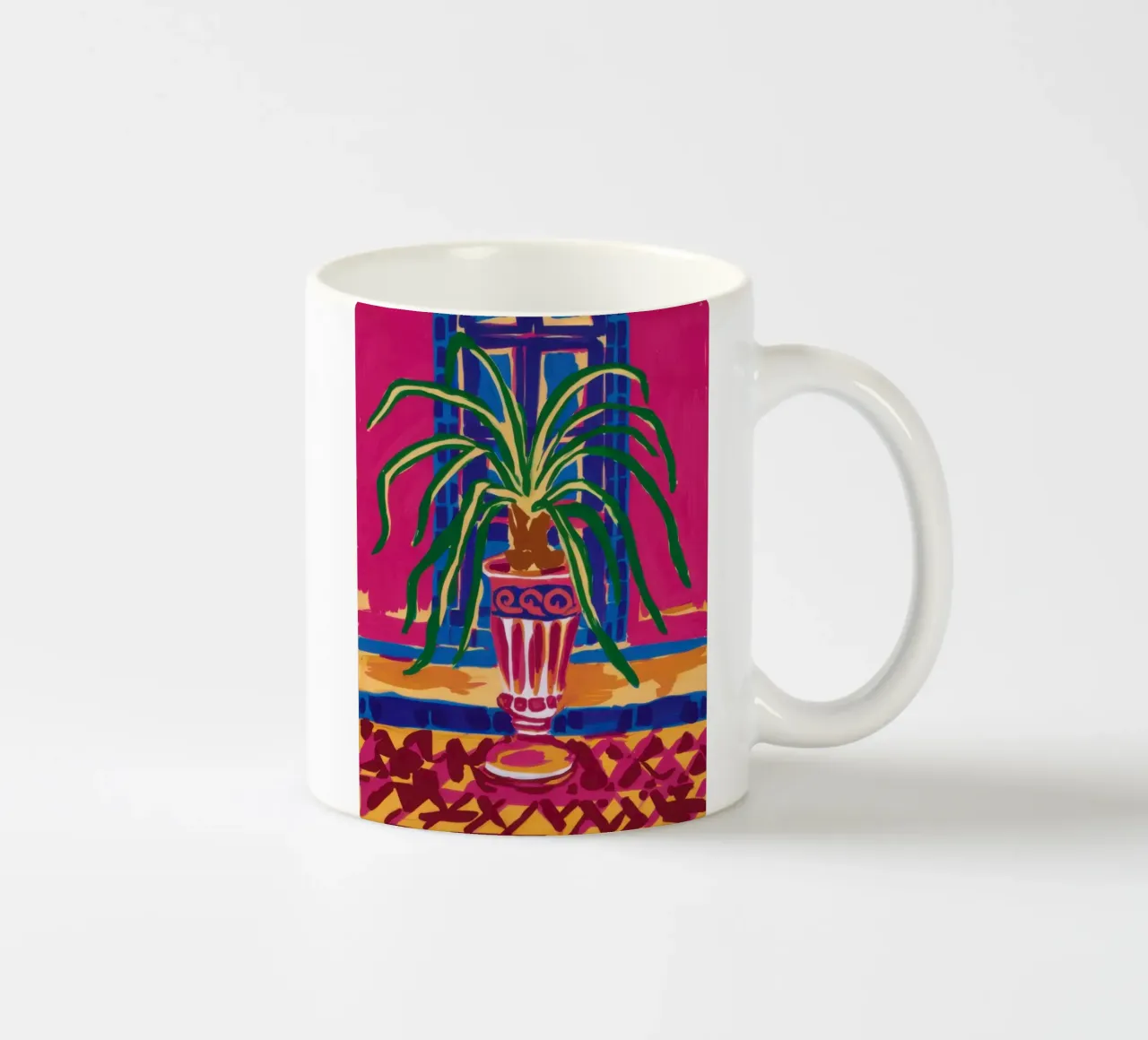 Pianta in vaso Immobile tazza in ceramica da Obs Canvas