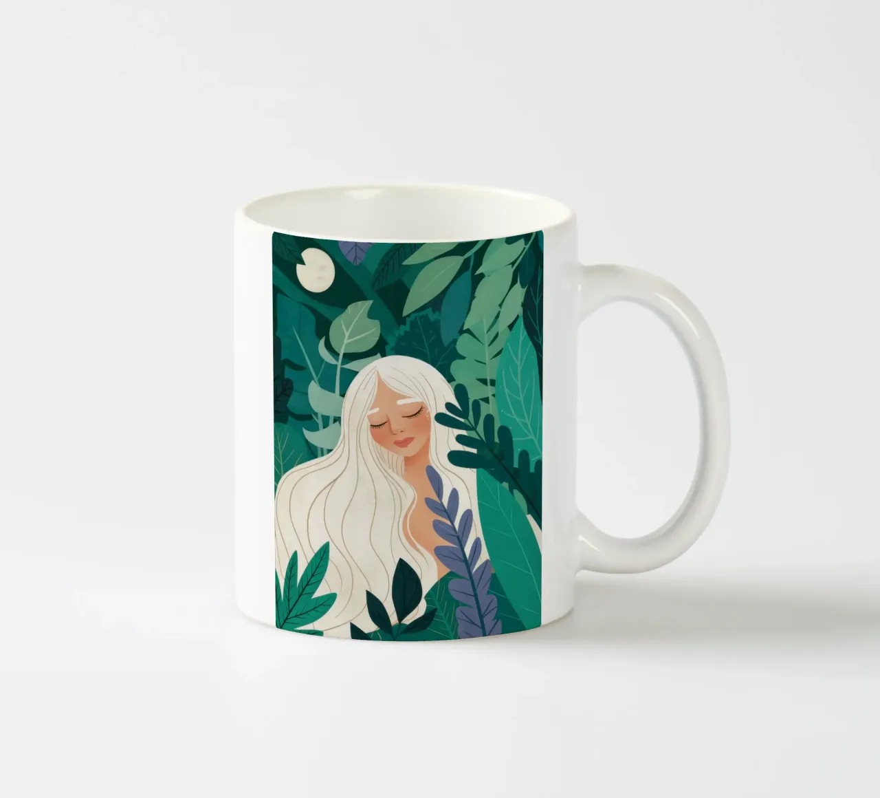 Spirito della foresta tazza in ceramica da Thistle Bloom