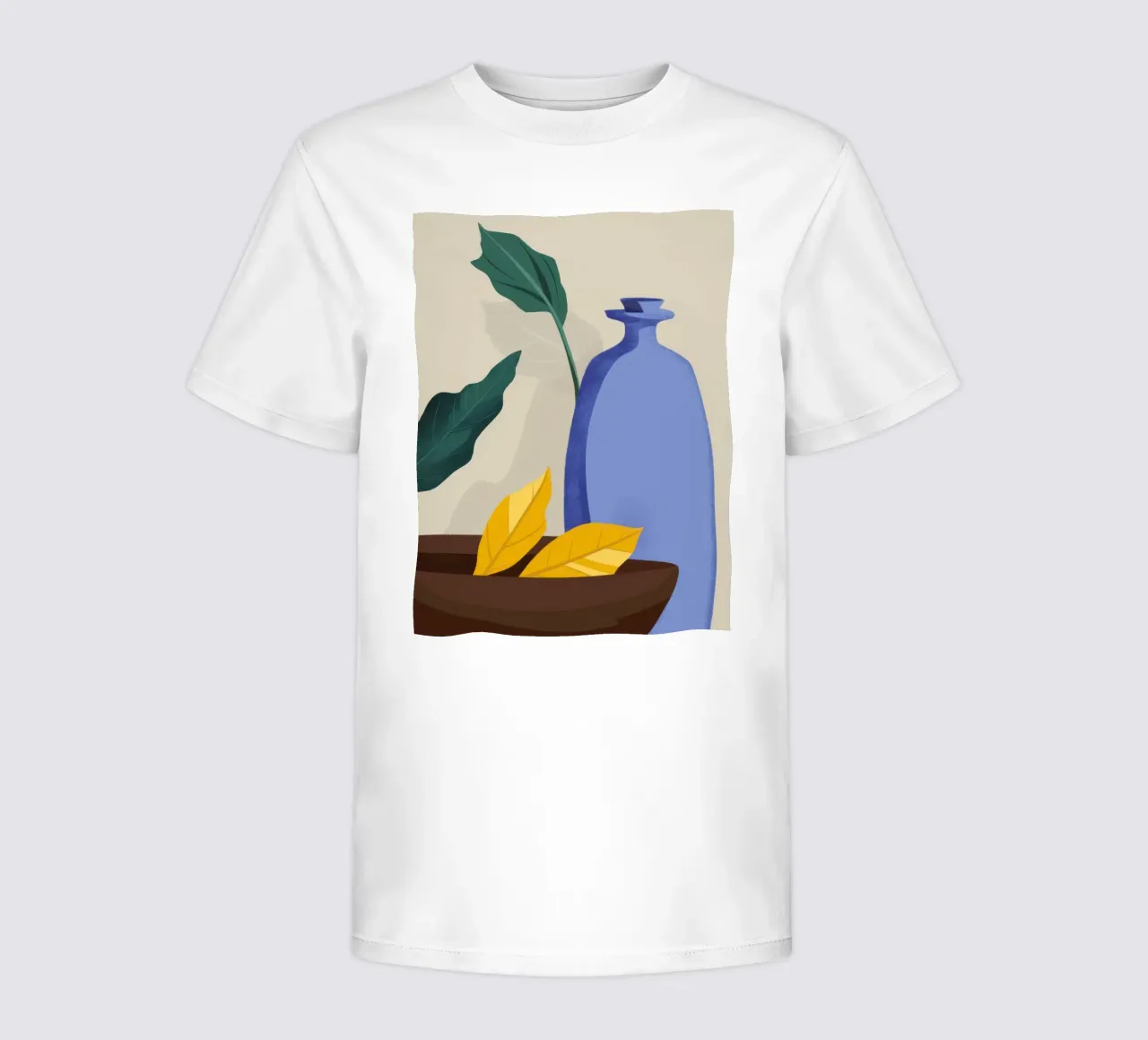 Minimalist vase Serenity kids t-shirt by Thistle Bloom