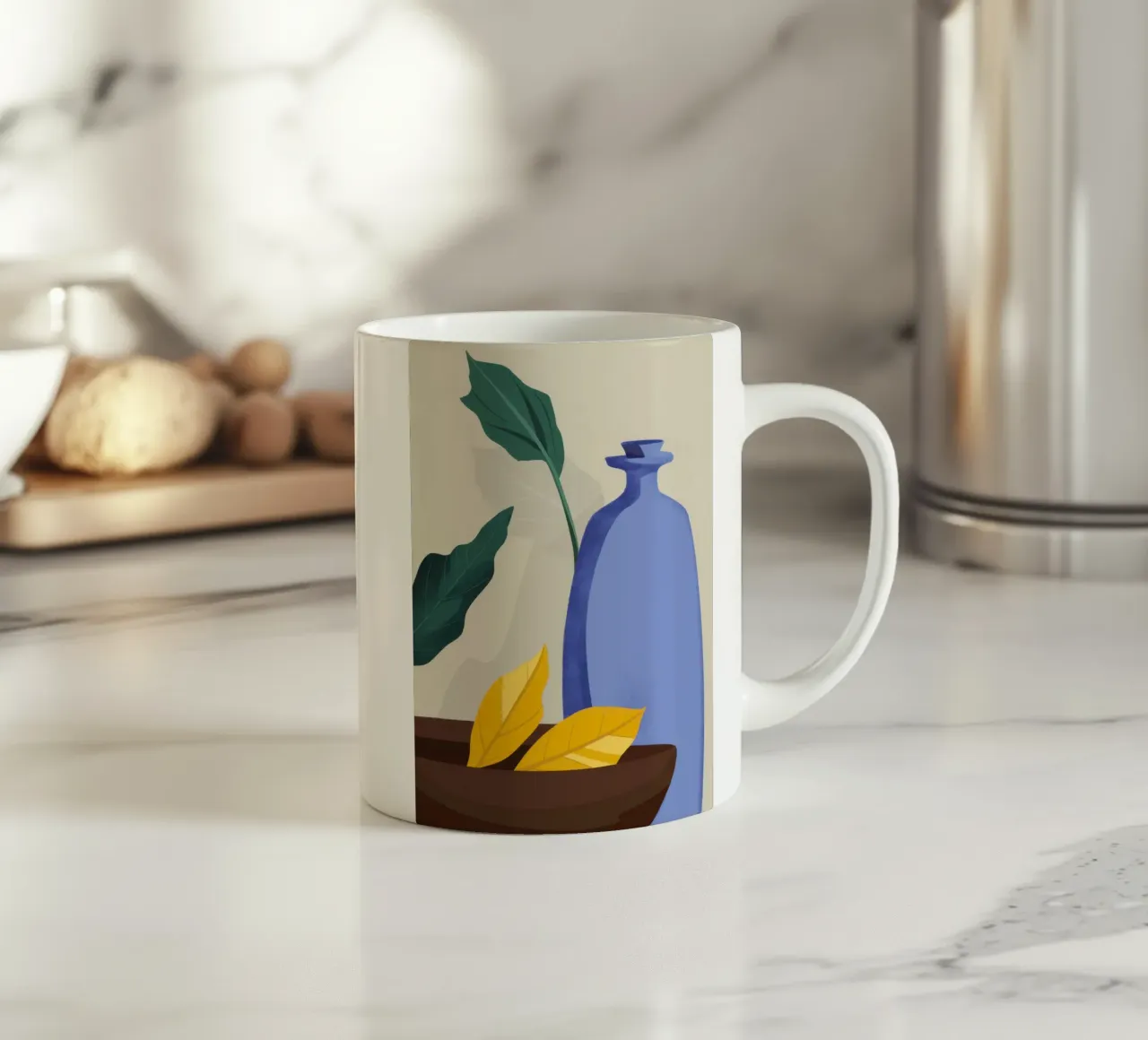 Vaso minimalista Serenity tazza in ceramica da Thistle Bloom