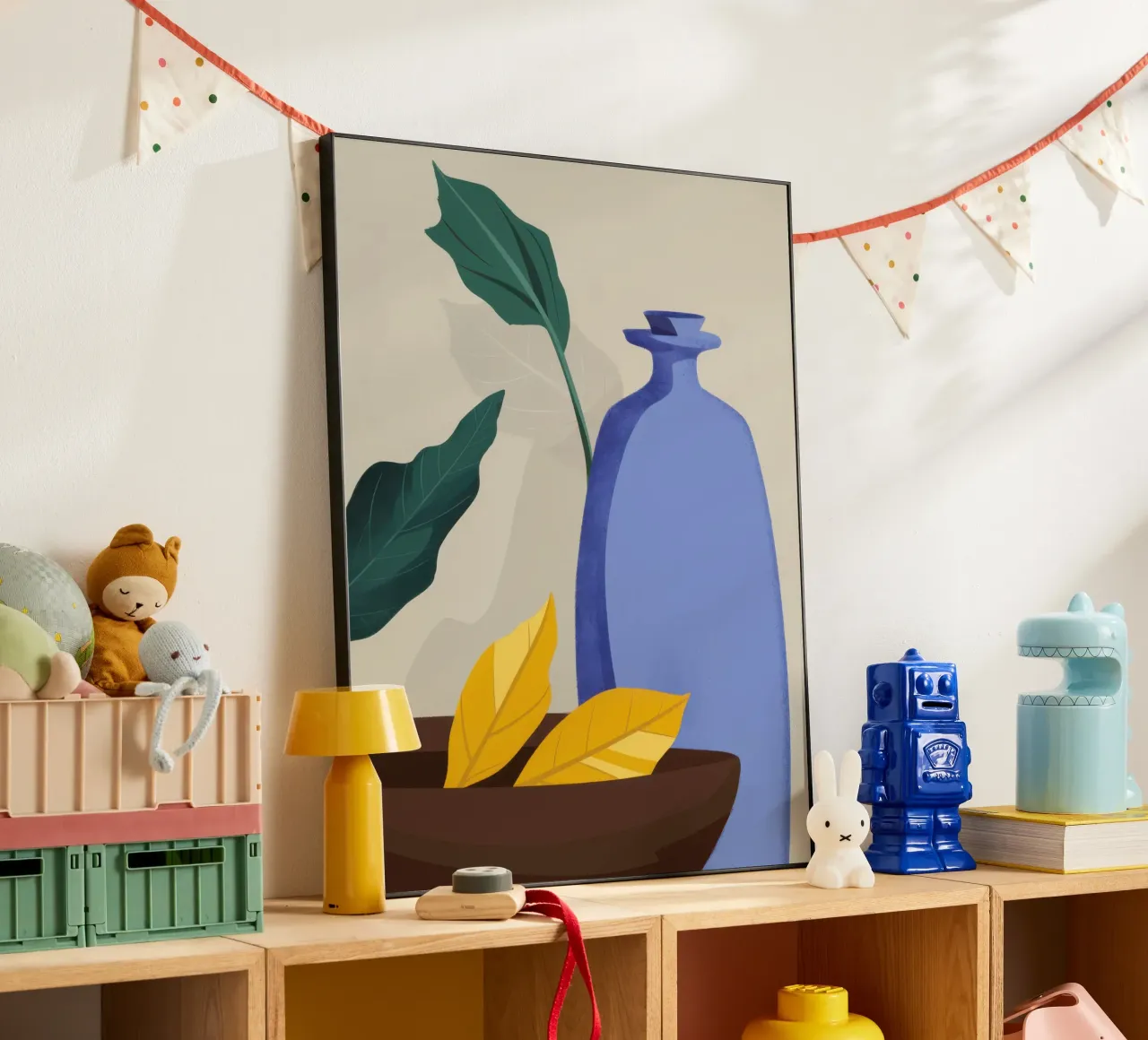 Vaso minimalista Serenity alluminio dibond da Thistle Bloom