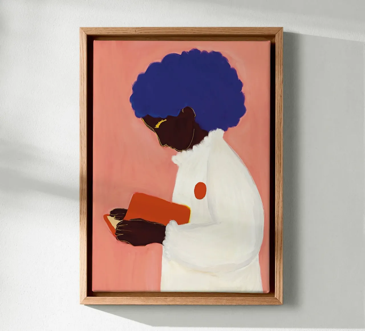 The reader canvas with Floater frame by tainah negreiros