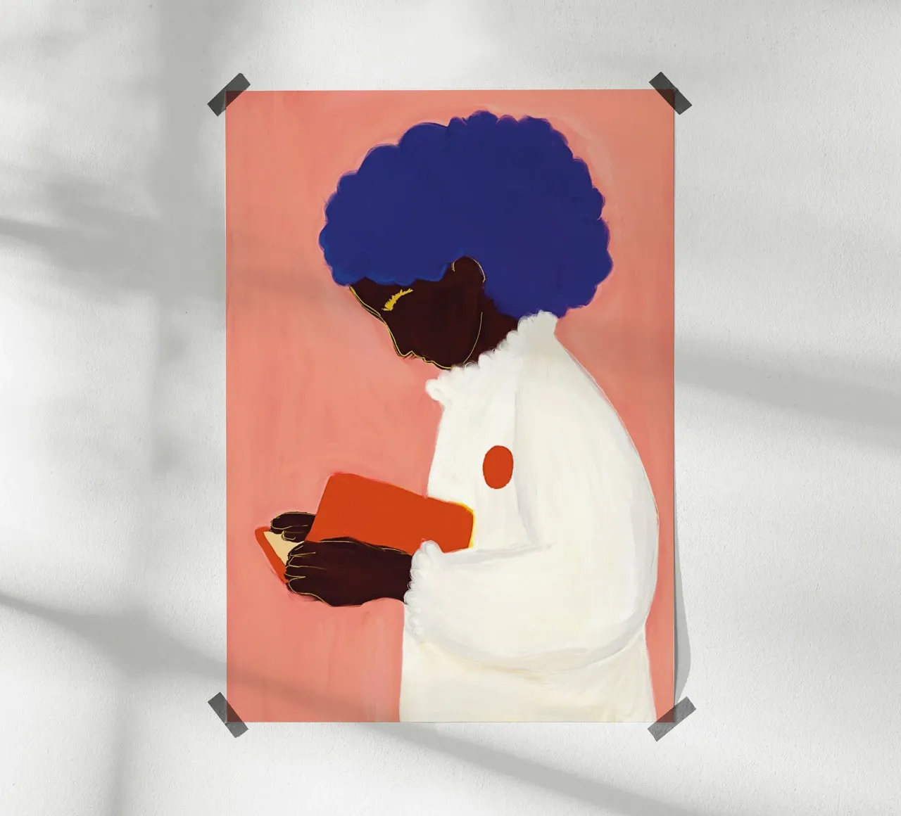 Il lettore poster da tainah negreiros