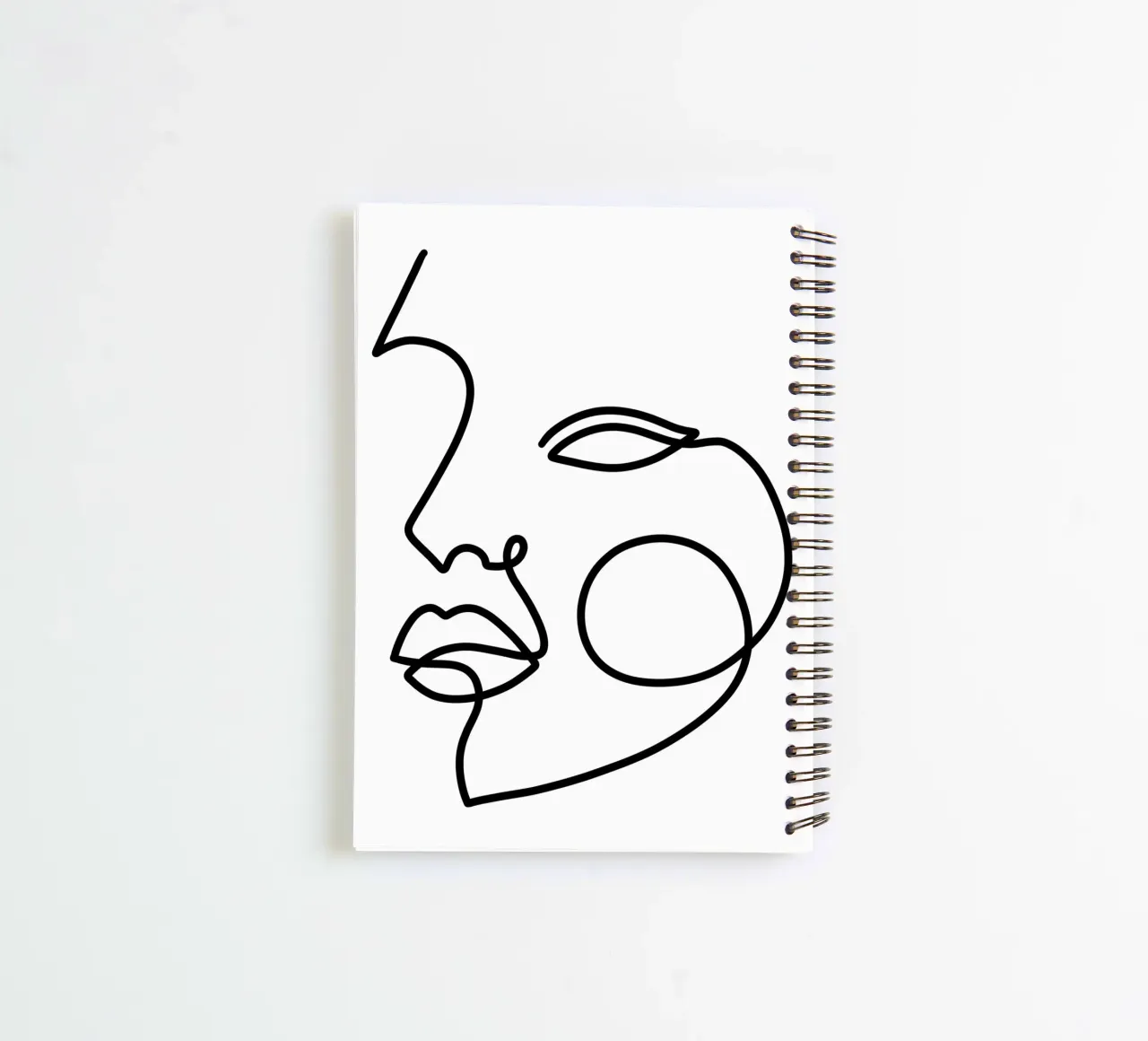 The Unseen II spiral notebook by Shatha Al Dafai