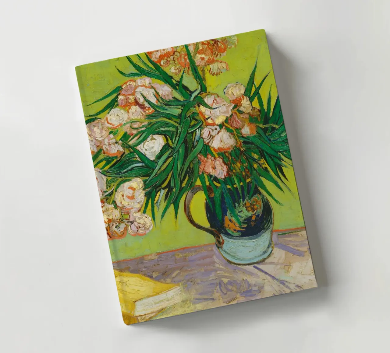 Oleanders (1888) by Vincent van Gogh notebook by Art History