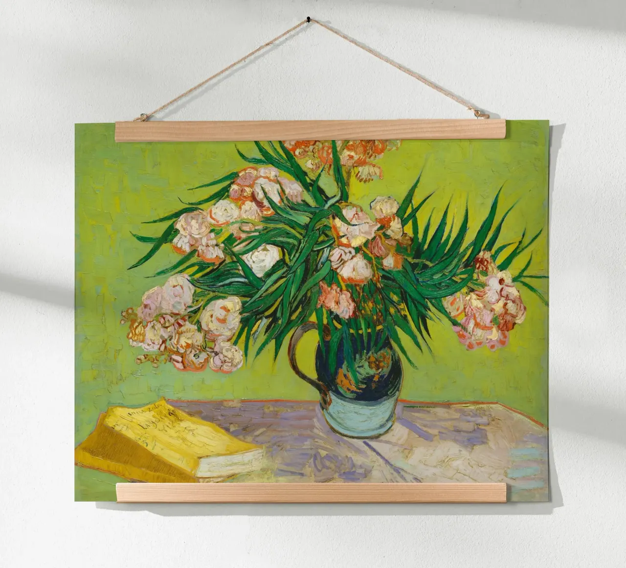 Oleanders (1888) by Vincent van Gogh hahnemühle by Art History