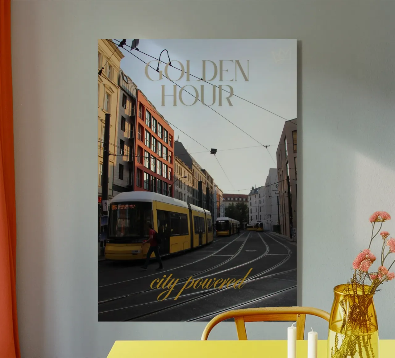 visual voice - golden hour plexiglass da studio.limadezign