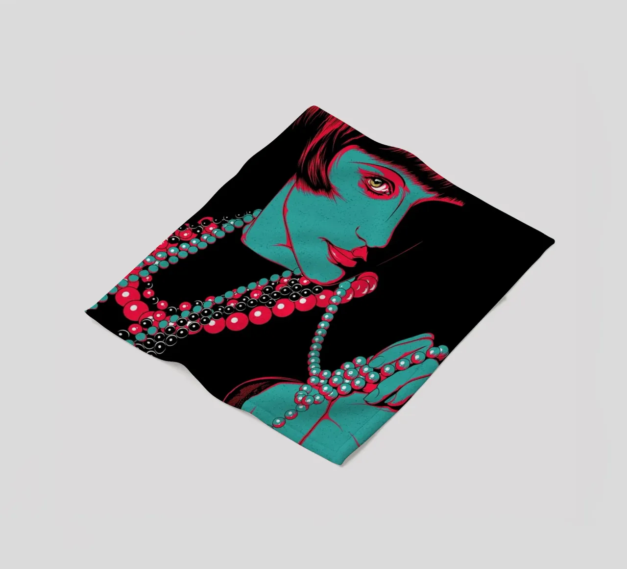 1920 fleecedeken van Cranio Dsgn