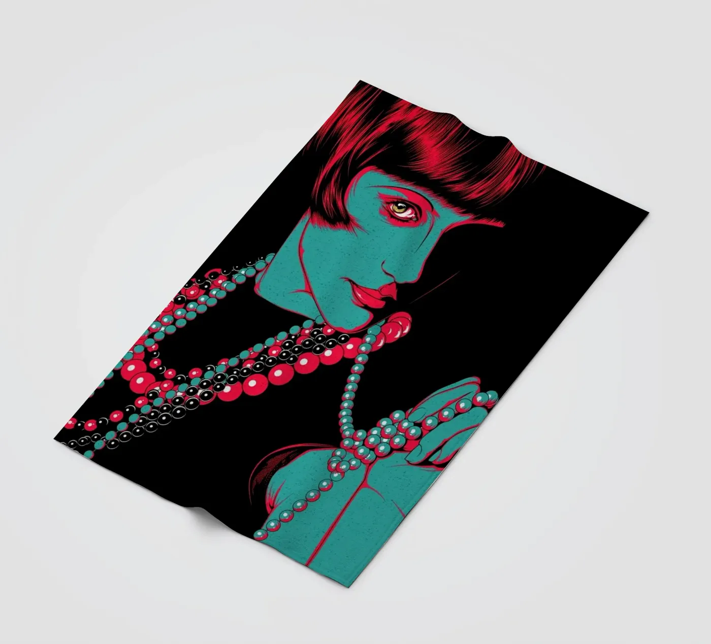 1920 coperta in pile da Cranio Dsgn