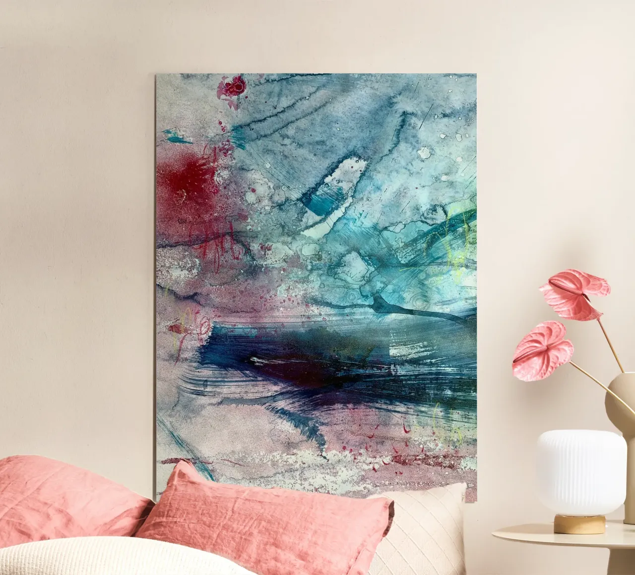 Variations in blue II carta hahnemühle da kirstenschankweiler