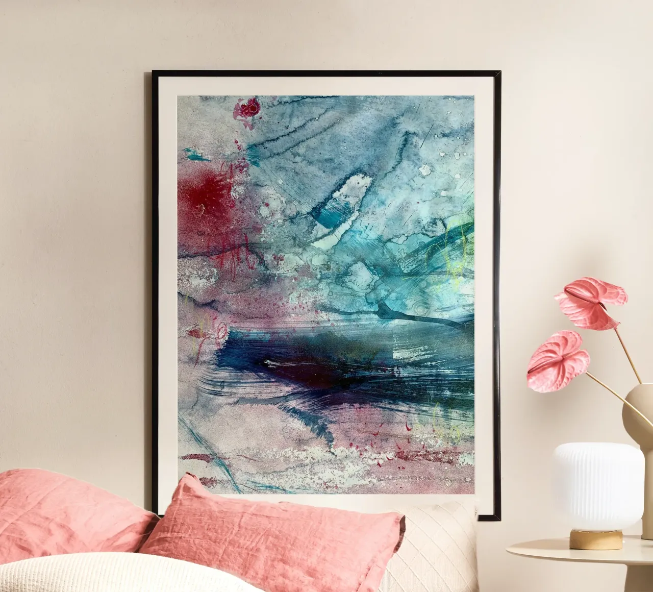 Variations in blue II carta hahnemühle da kirstenschankweiler