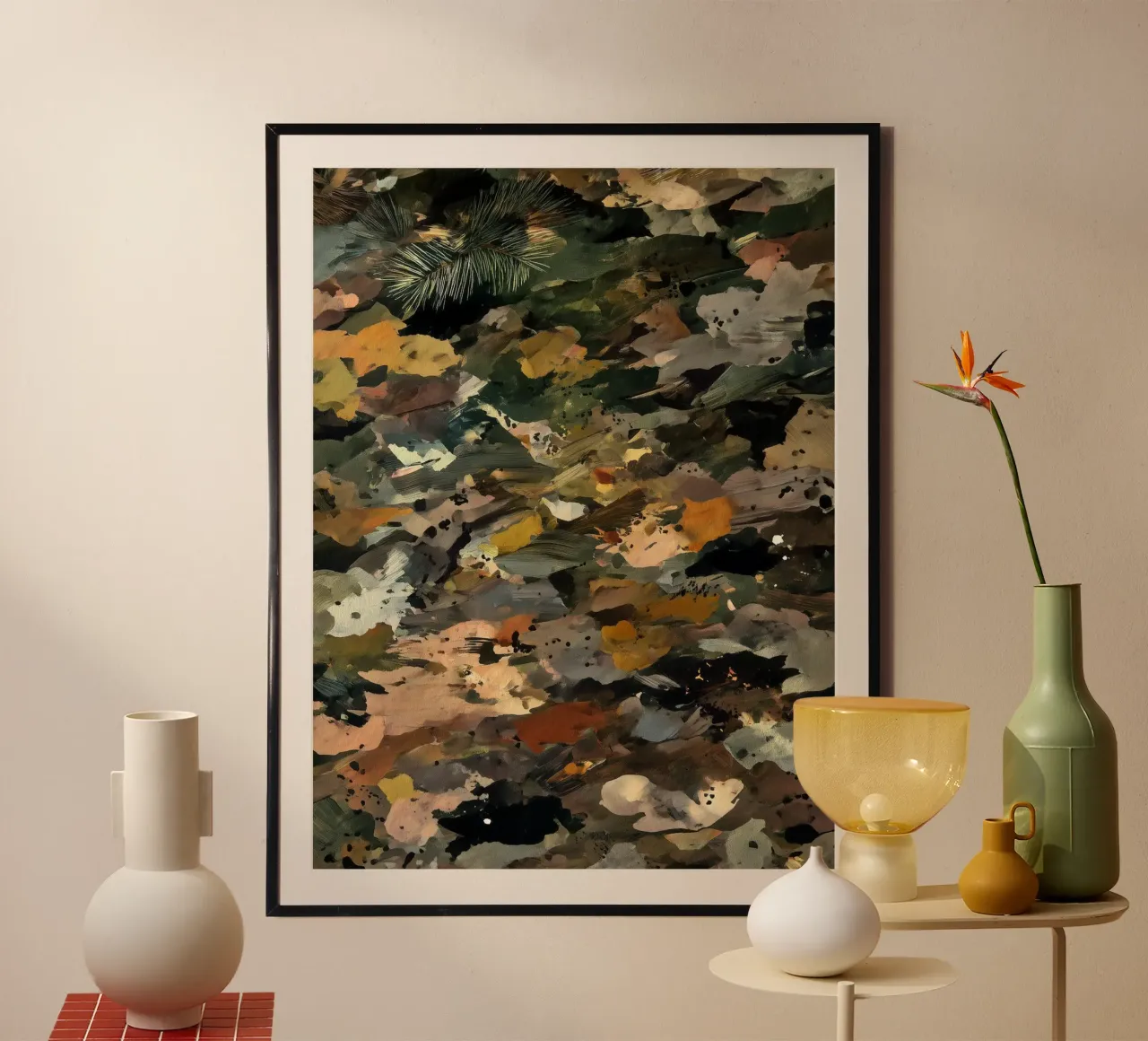 Baldacchino d'ombra poster con telaio in alluminio da Louise Wilder Studio