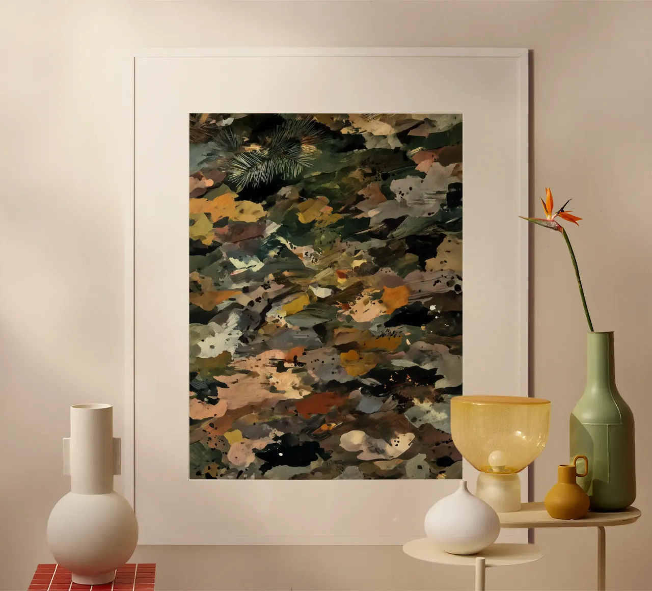 Baldacchino d'ombra poster con telaio in alluminio da Louise Wilder Studio
