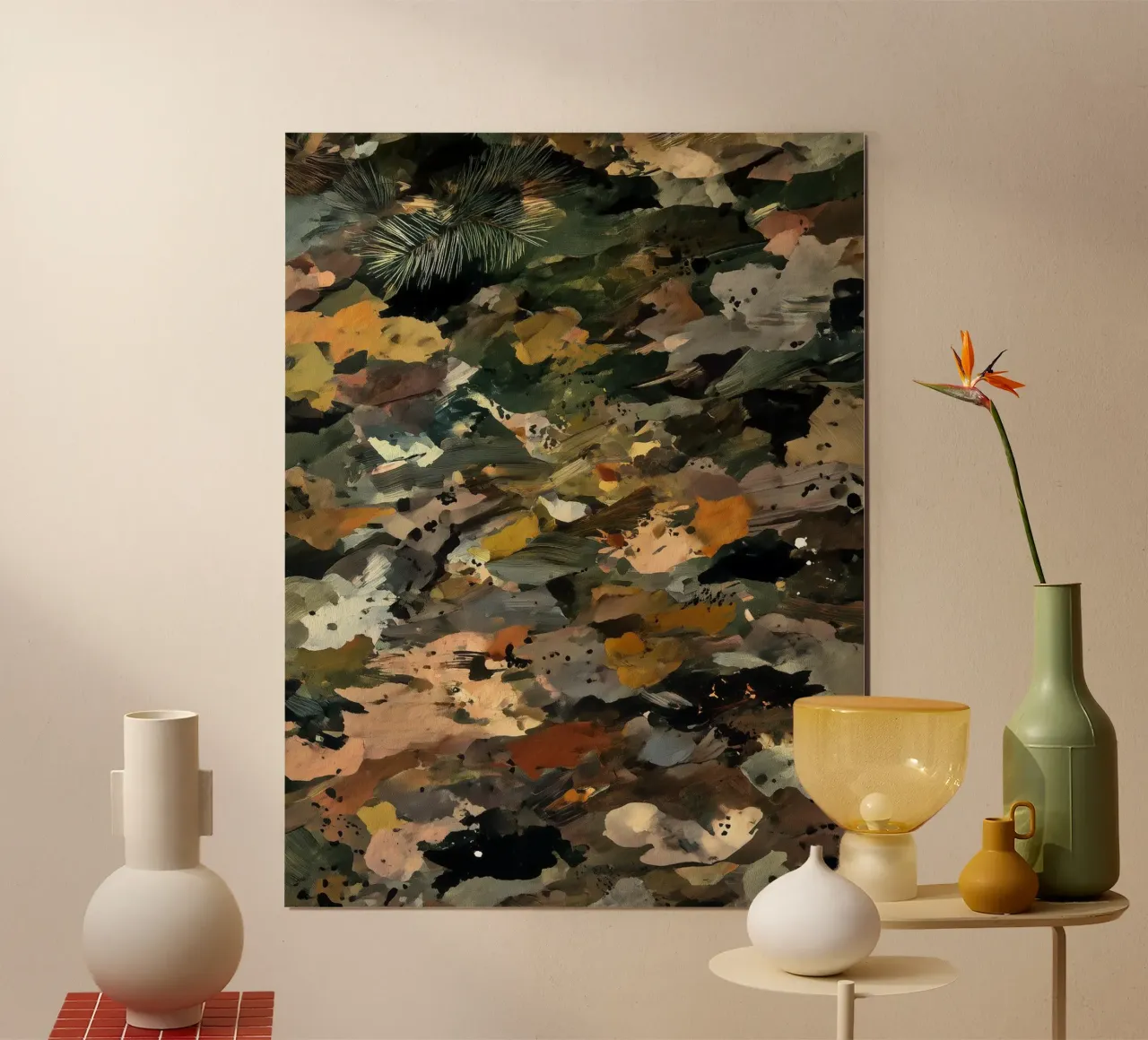 Baldacchino d'ombra poster con telaio in alluminio da Louise Wilder Studio