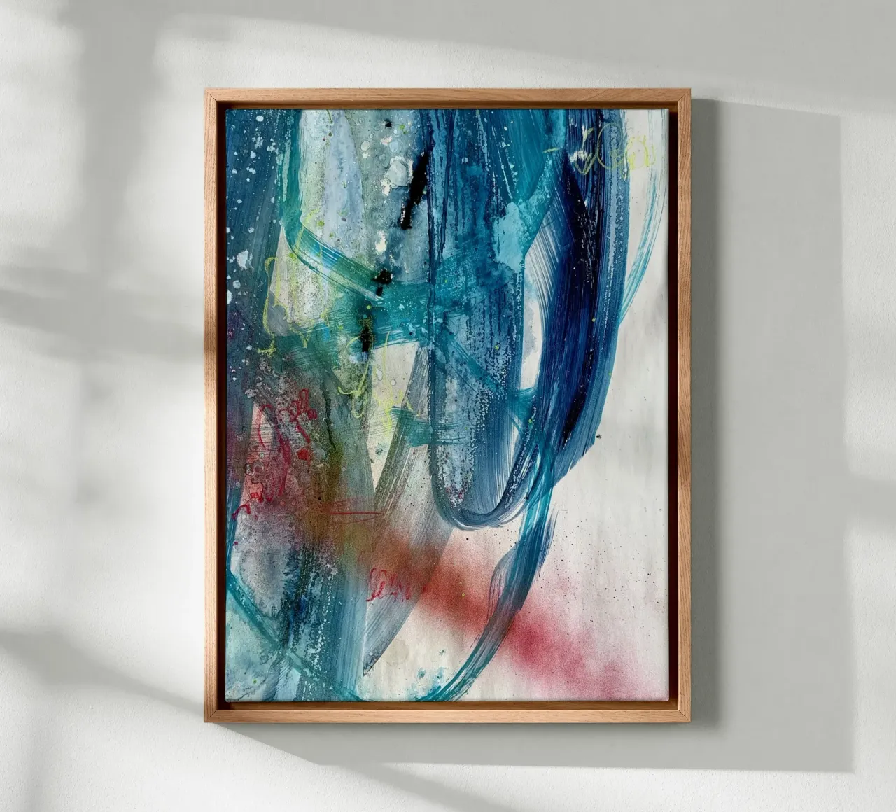 Variations in blue III tela da kirstenschankweiler