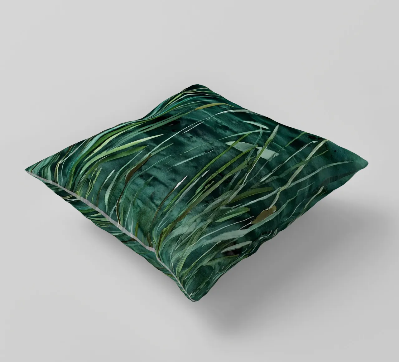 Stillwater Rushes decorative cushion by Luke Wilder Studio