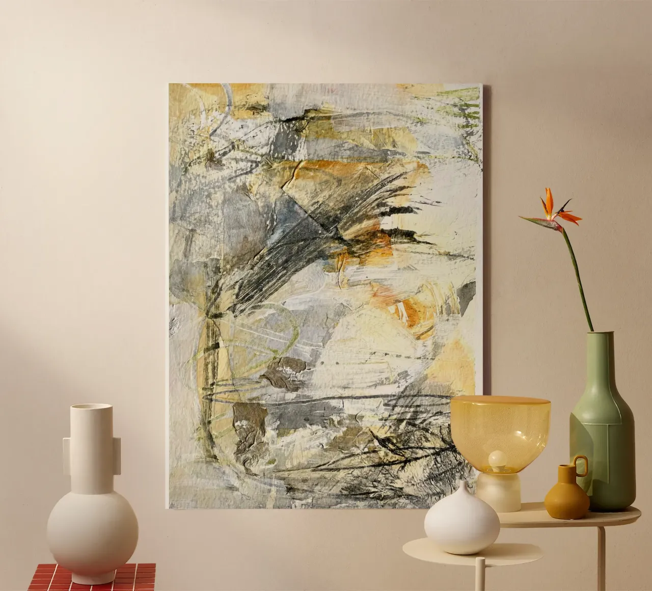 Somewhere in my memory II canvas van kirstenschankweiler