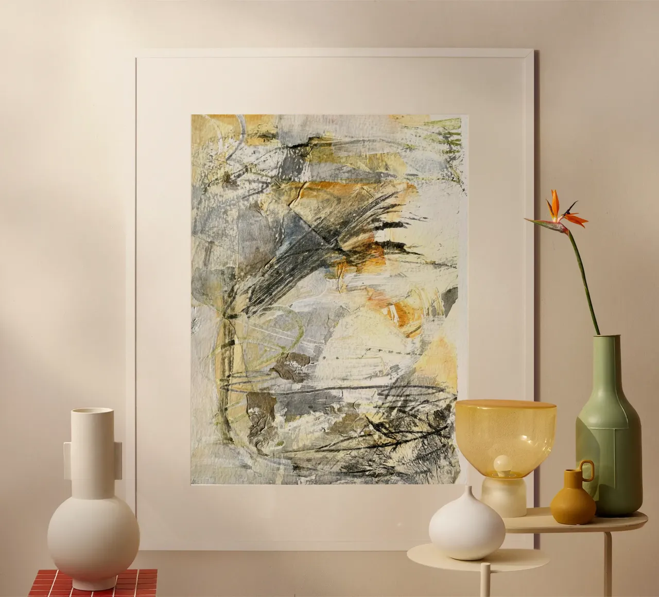 Somewhere in my memory II carta hahnemühle da kirstenschankweiler