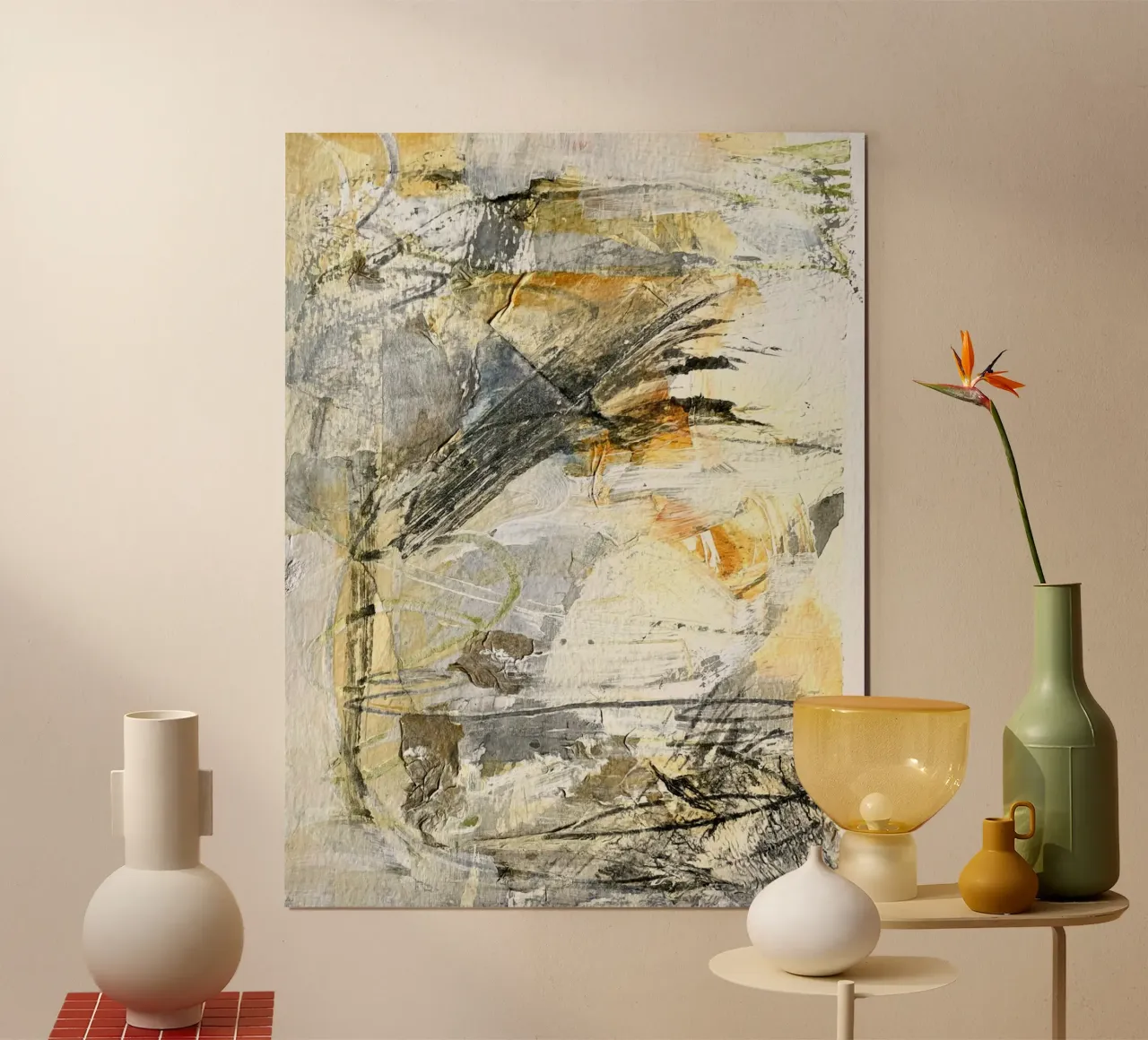 Somewhere in my memory II carta hahnemühle da kirstenschankweiler