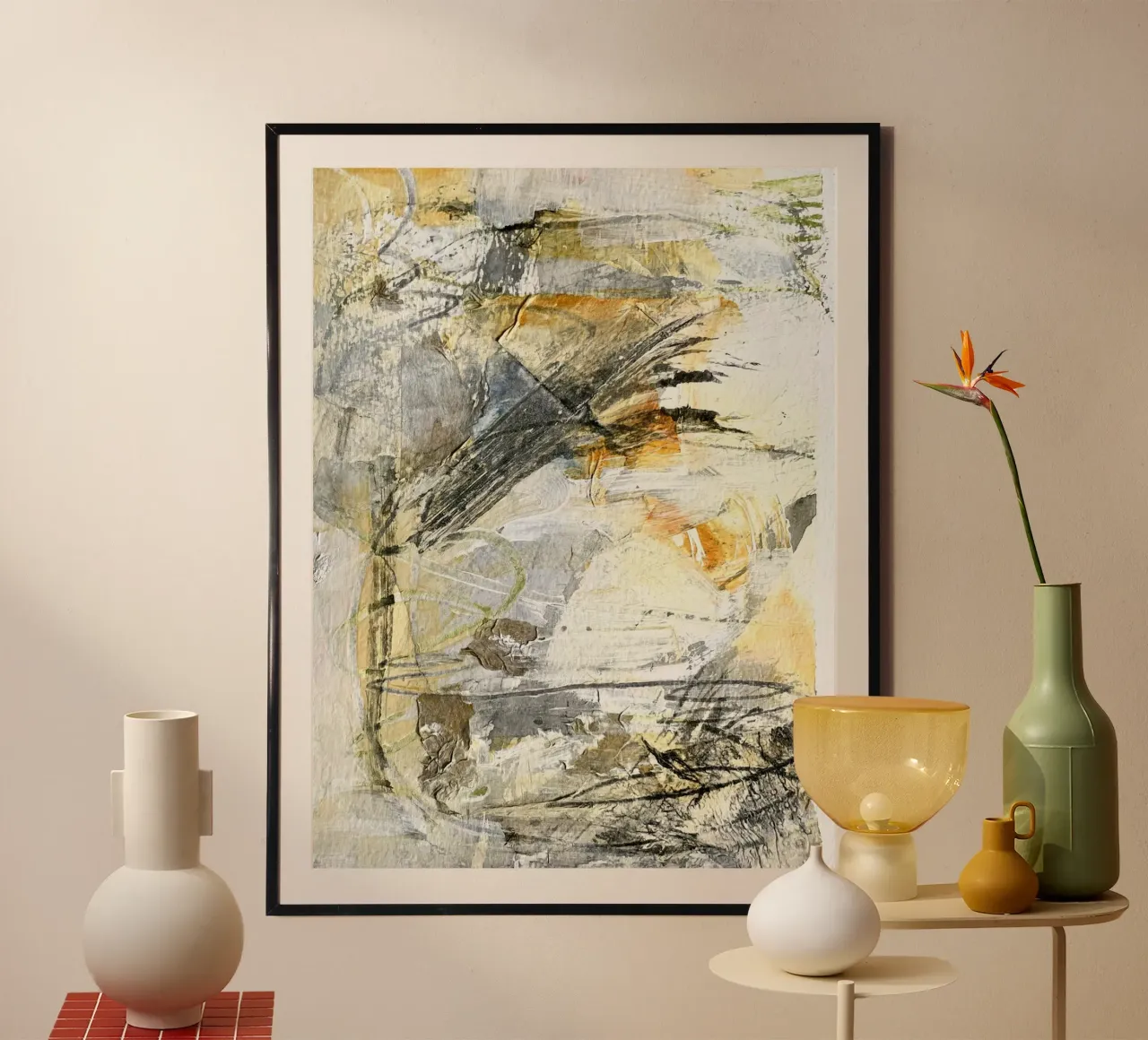 Somewhere in my memory II carta hahnemühle da kirstenschankweiler