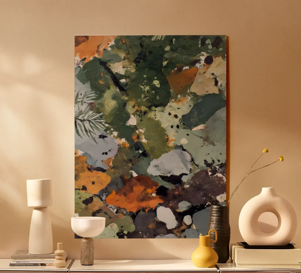 Lichen & Leaffall plexiglas de Louise Wilder Studio