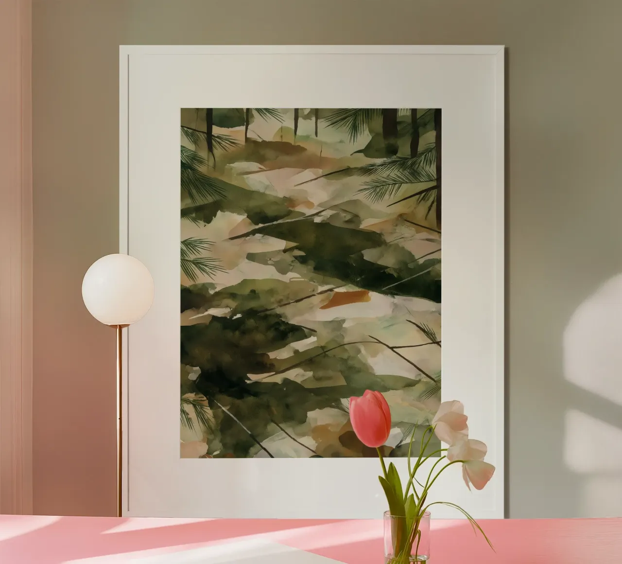 Riflesso della luce di spillo poster da Luke Wilder Studio