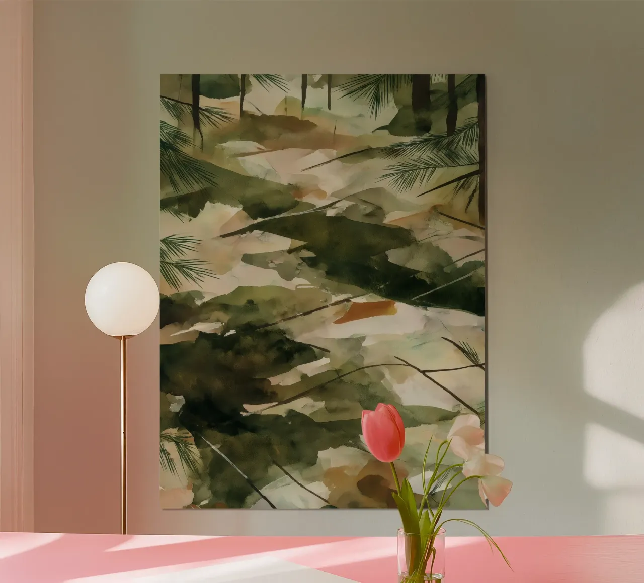 Riflesso della luce di spillo poster da Luke Wilder Studio