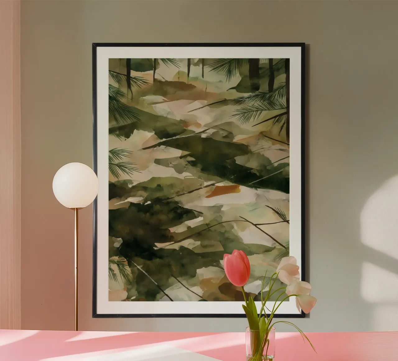 Riflesso della luce di spillo poster da Luke Wilder Studio