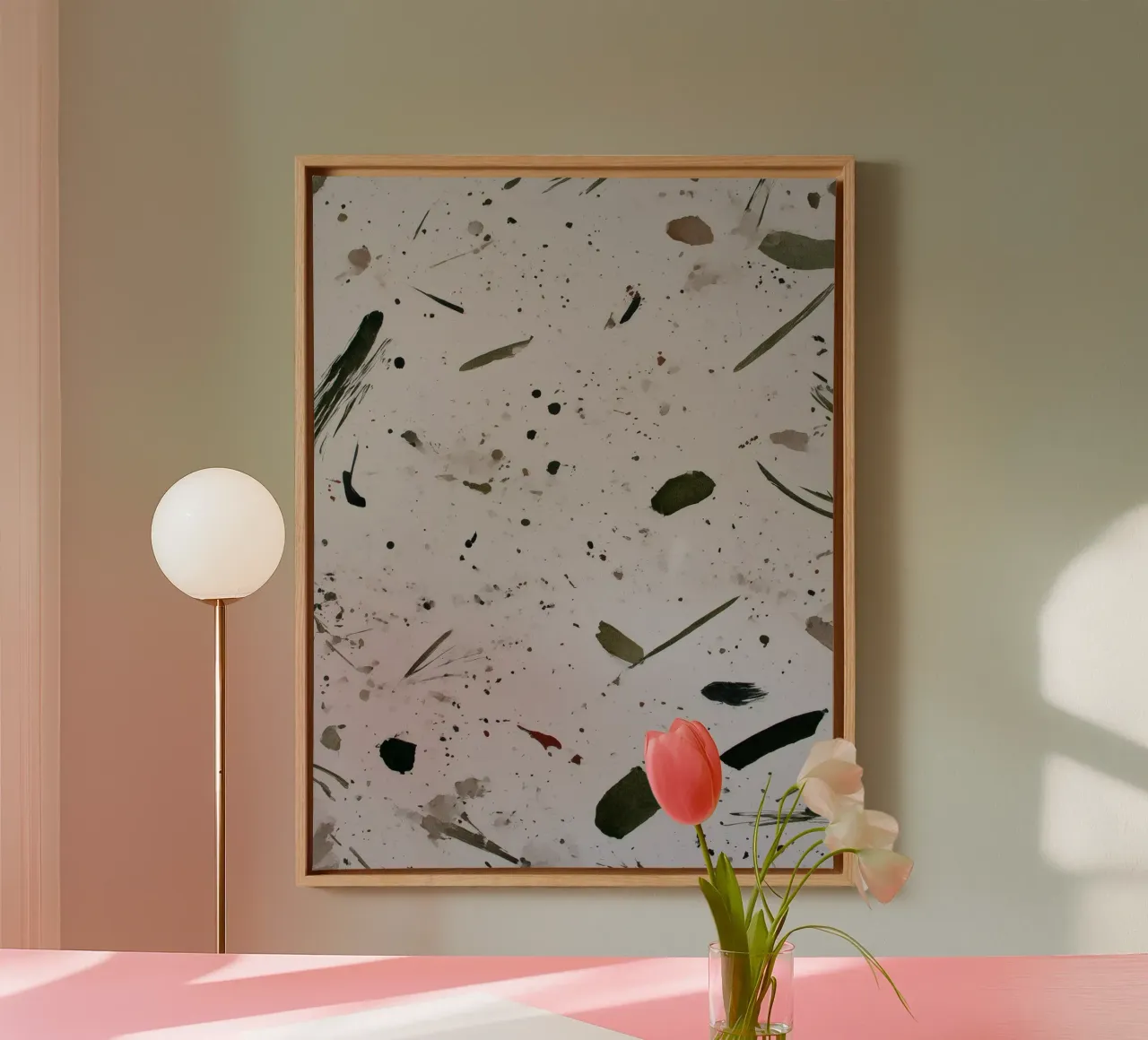 Field Notes canvas by Louise Wilder Studio