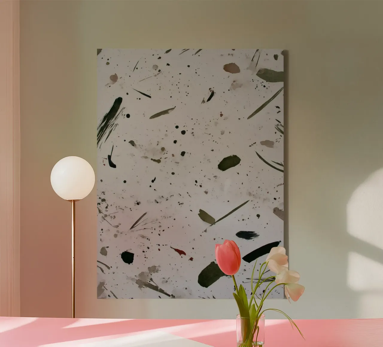 Field Notes canvas by Louise Wilder Studio