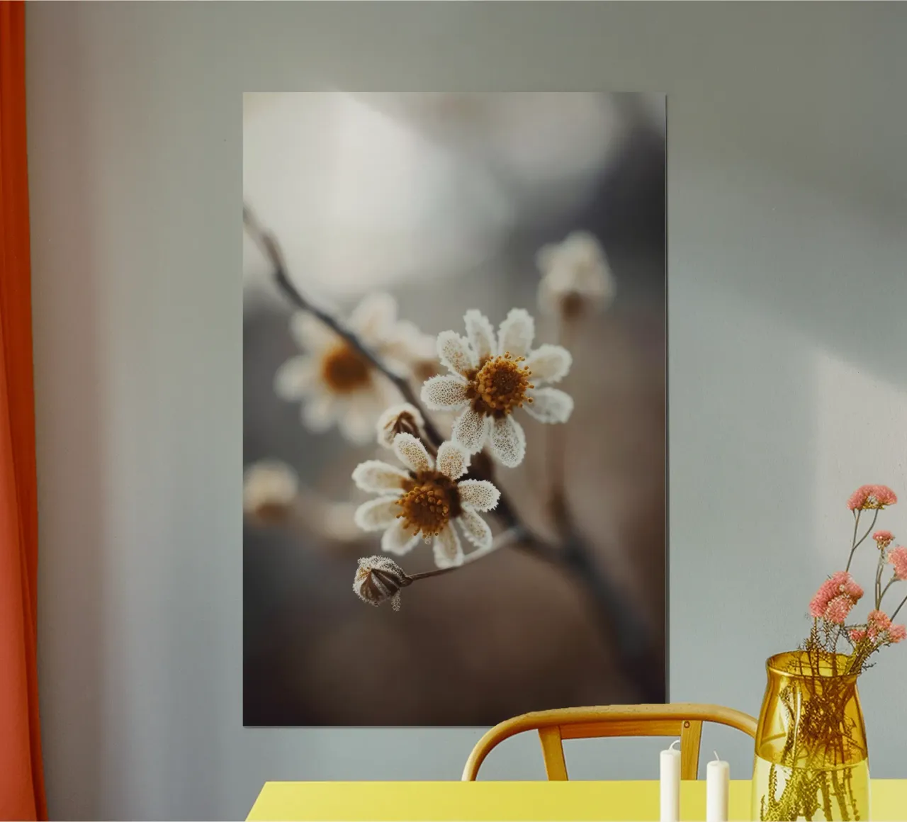 Pastel Nature No 12 poster con telaio in plastica da treechild