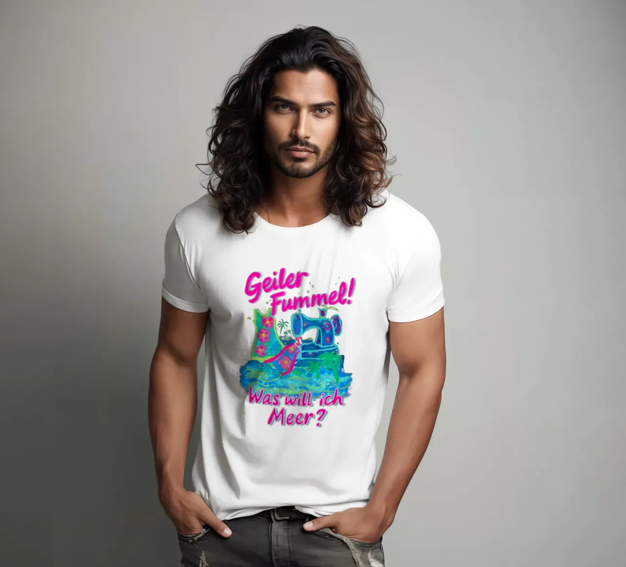 Geiler Fummel- Was will ich Meer? t-shirt da Miris bunte Modewelt