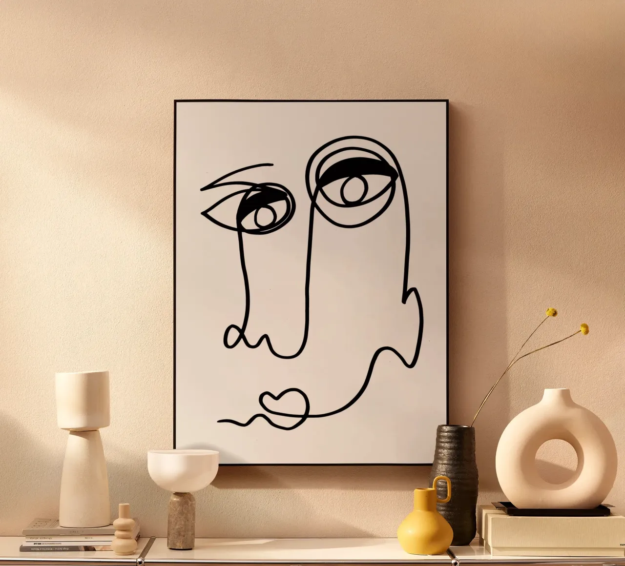 CHINELO Acryl-Glas von Shatha Al Dafai