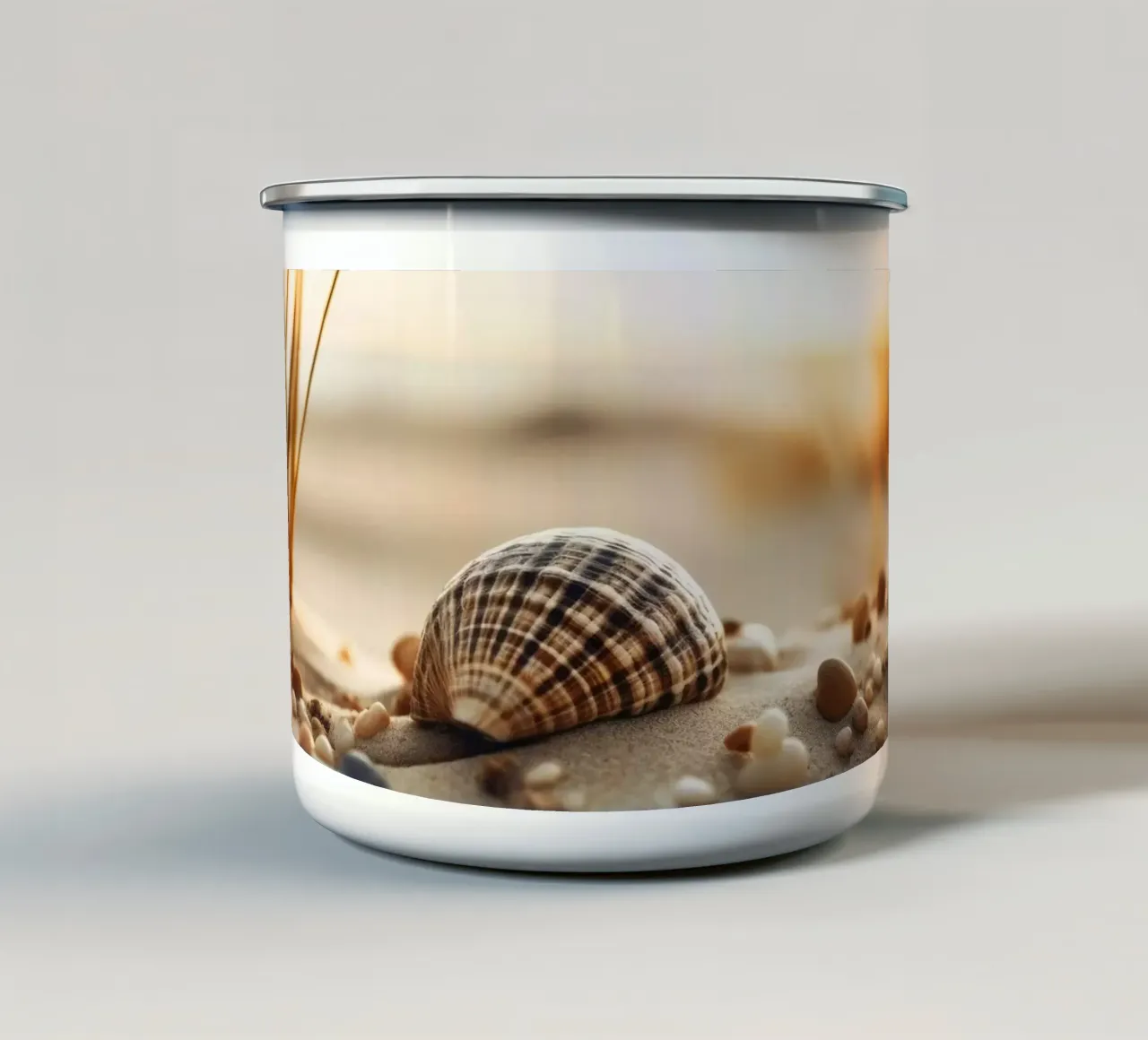 Beach Impressions No 61 tazza in smalto da treechild