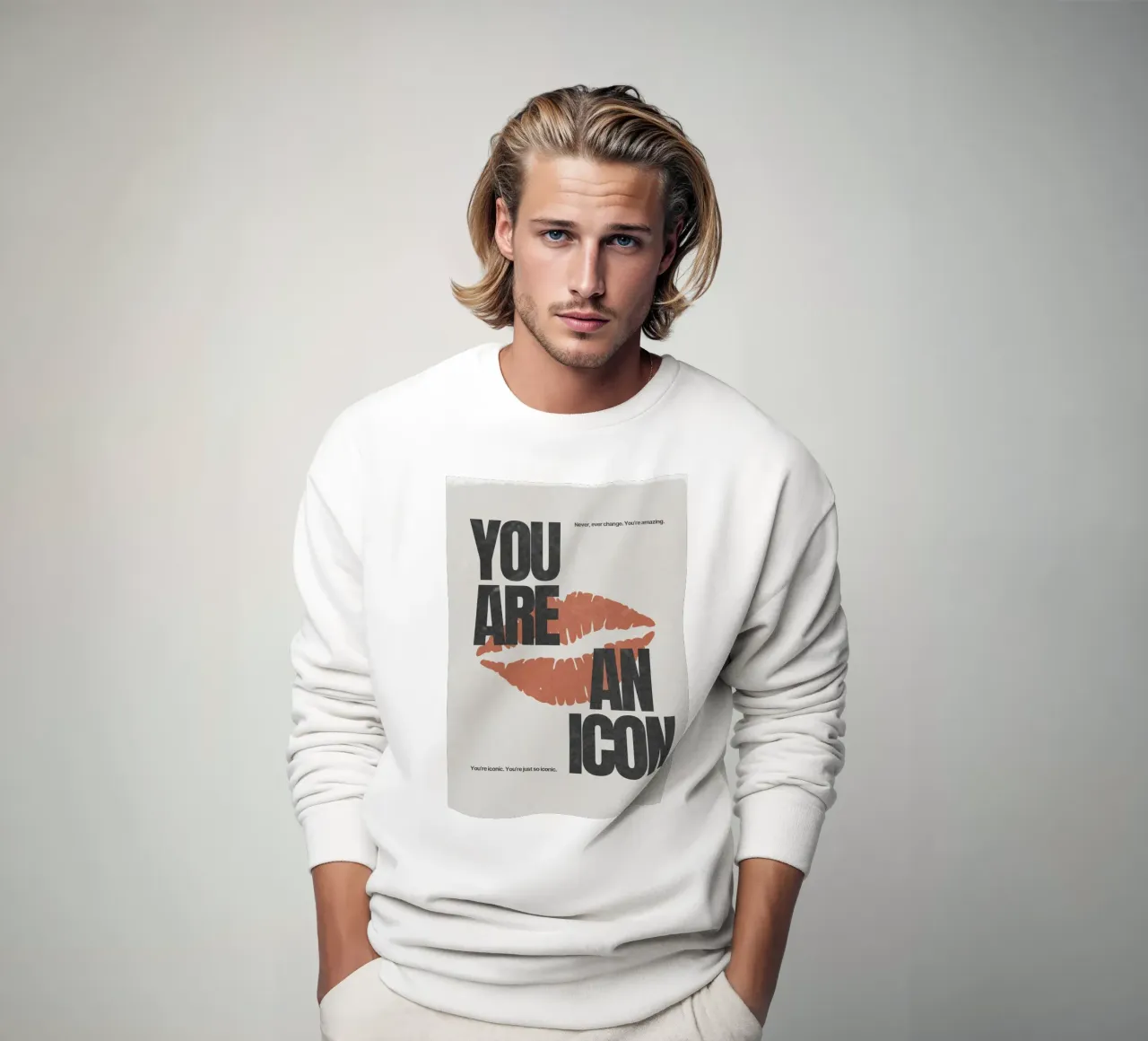YOU ARE AN ICON felpa da Einfach Uebel