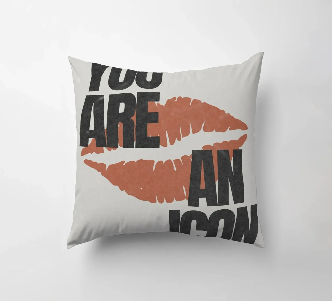 YOU ARE AN ICON cuscino da Einfach Uebel