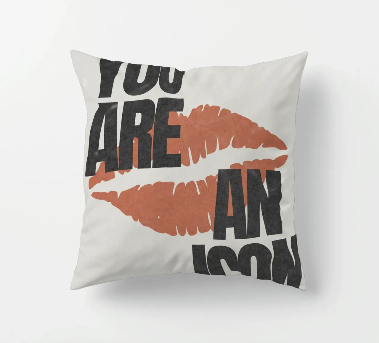 YOU ARE AN ICON cuscino da Einfach Uebel