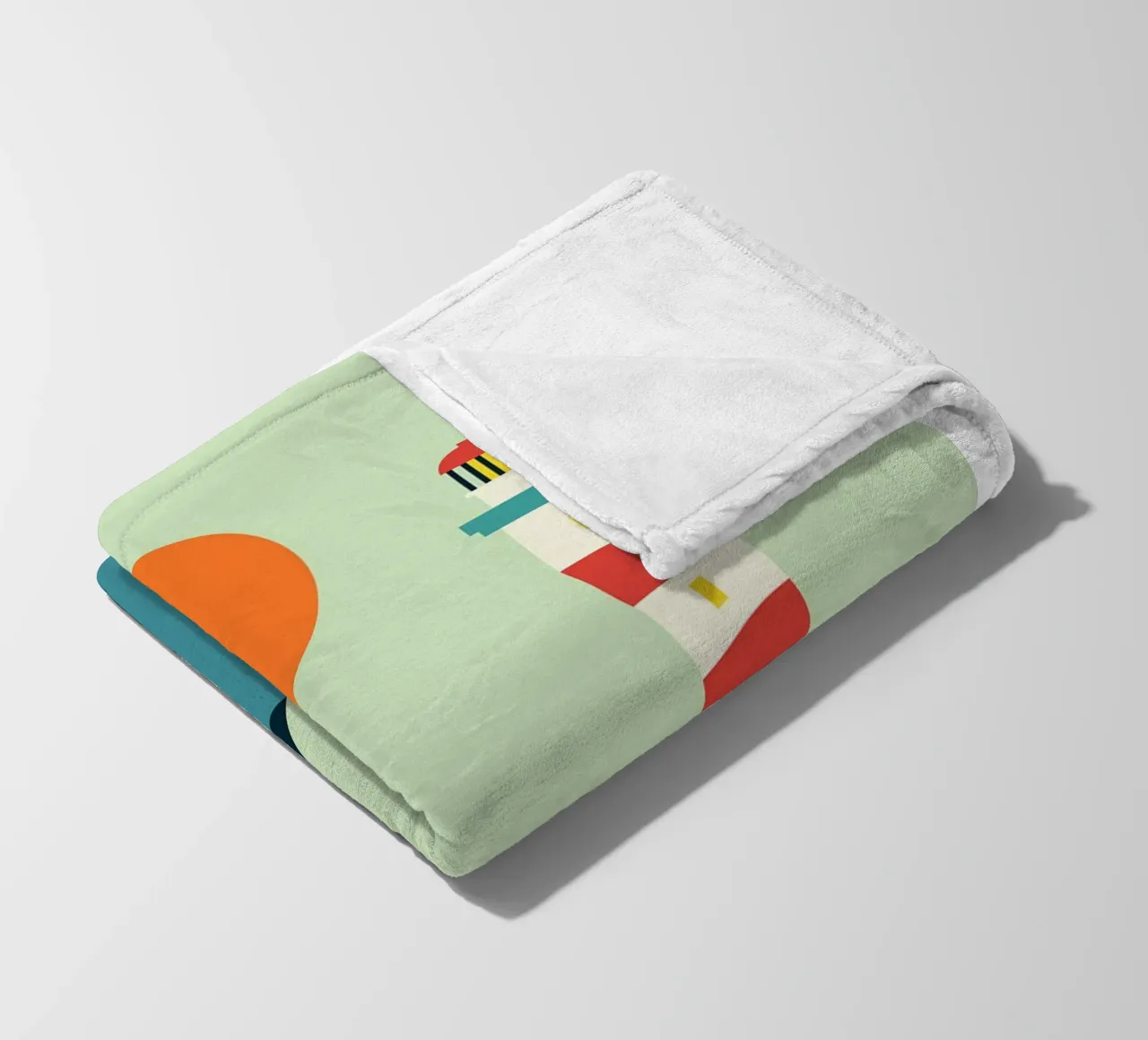 faro mare oceano coperta in pile da frea shop