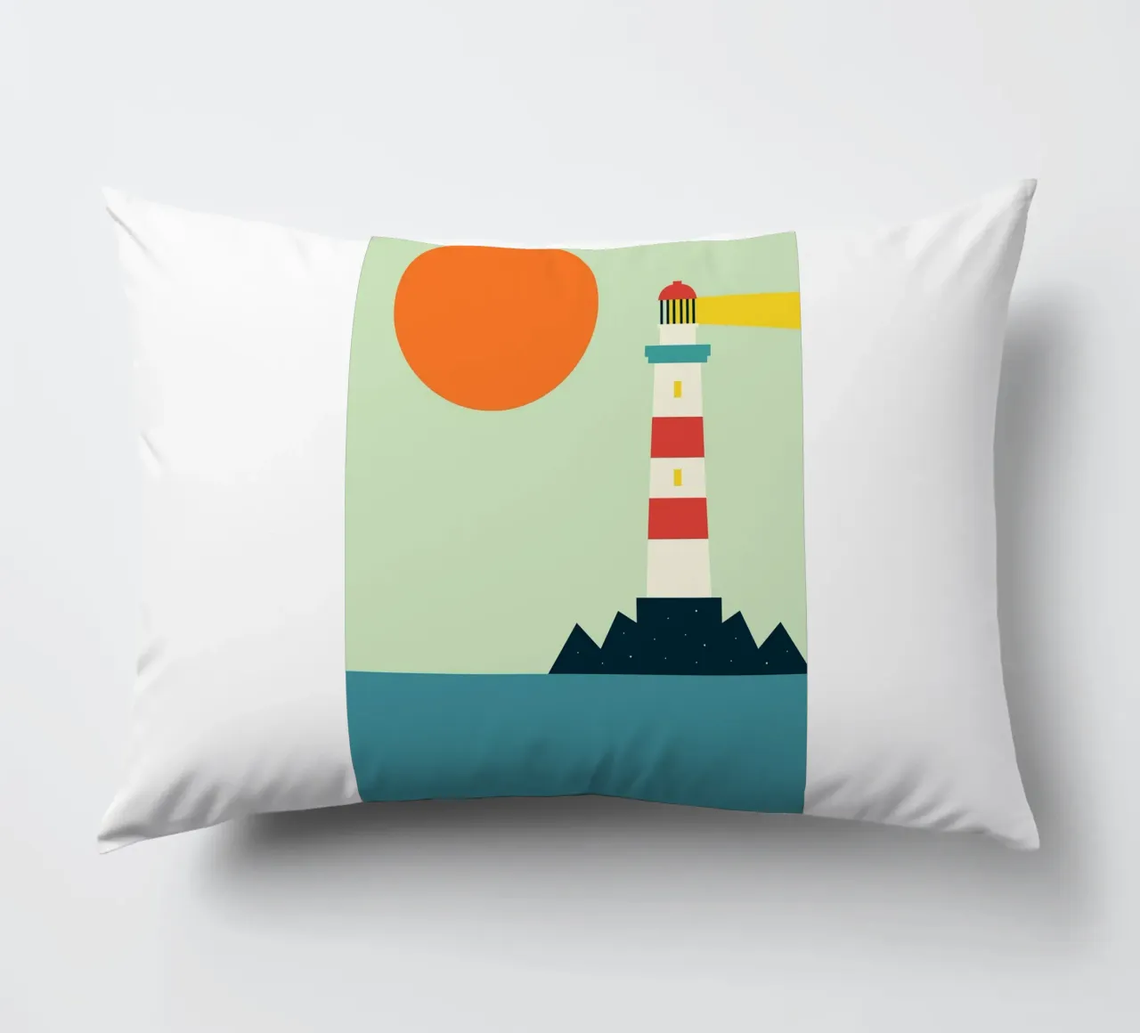 faro mare oceano cuscino da frea shop
