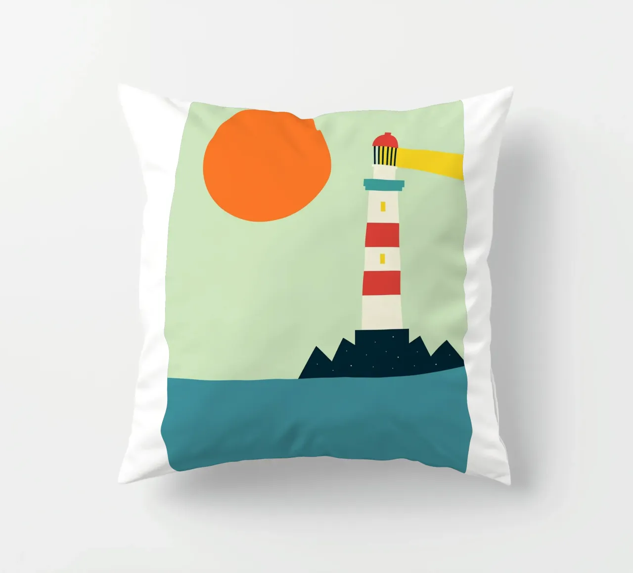 faro mare oceano cuscino da frea shop