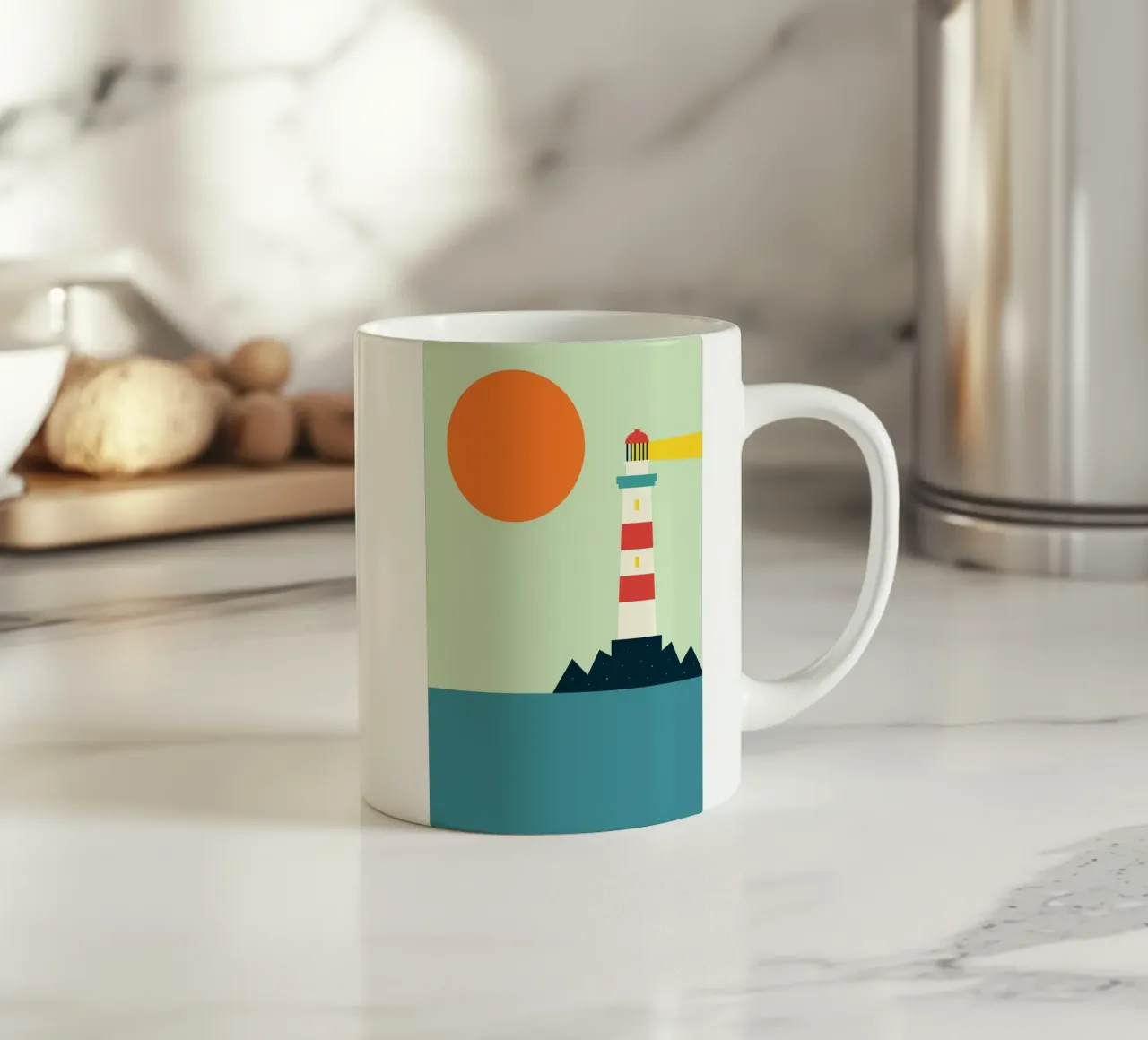 faro mare oceano tazza in ceramica da frea shop