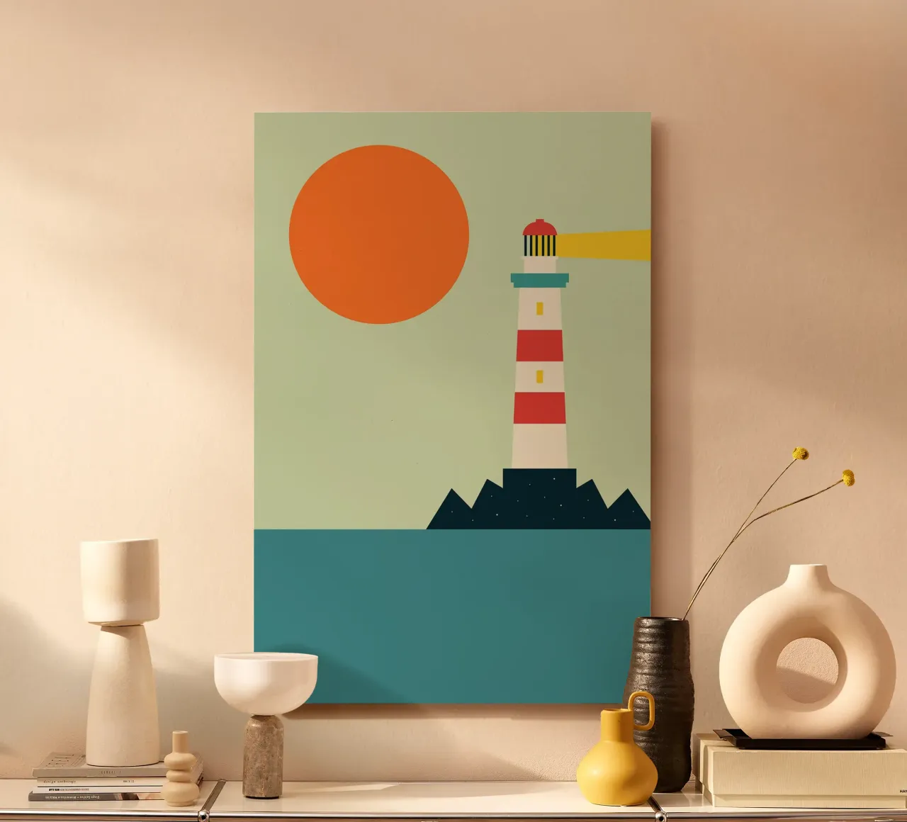 faro mare oceano alluminio dibond da frea shop