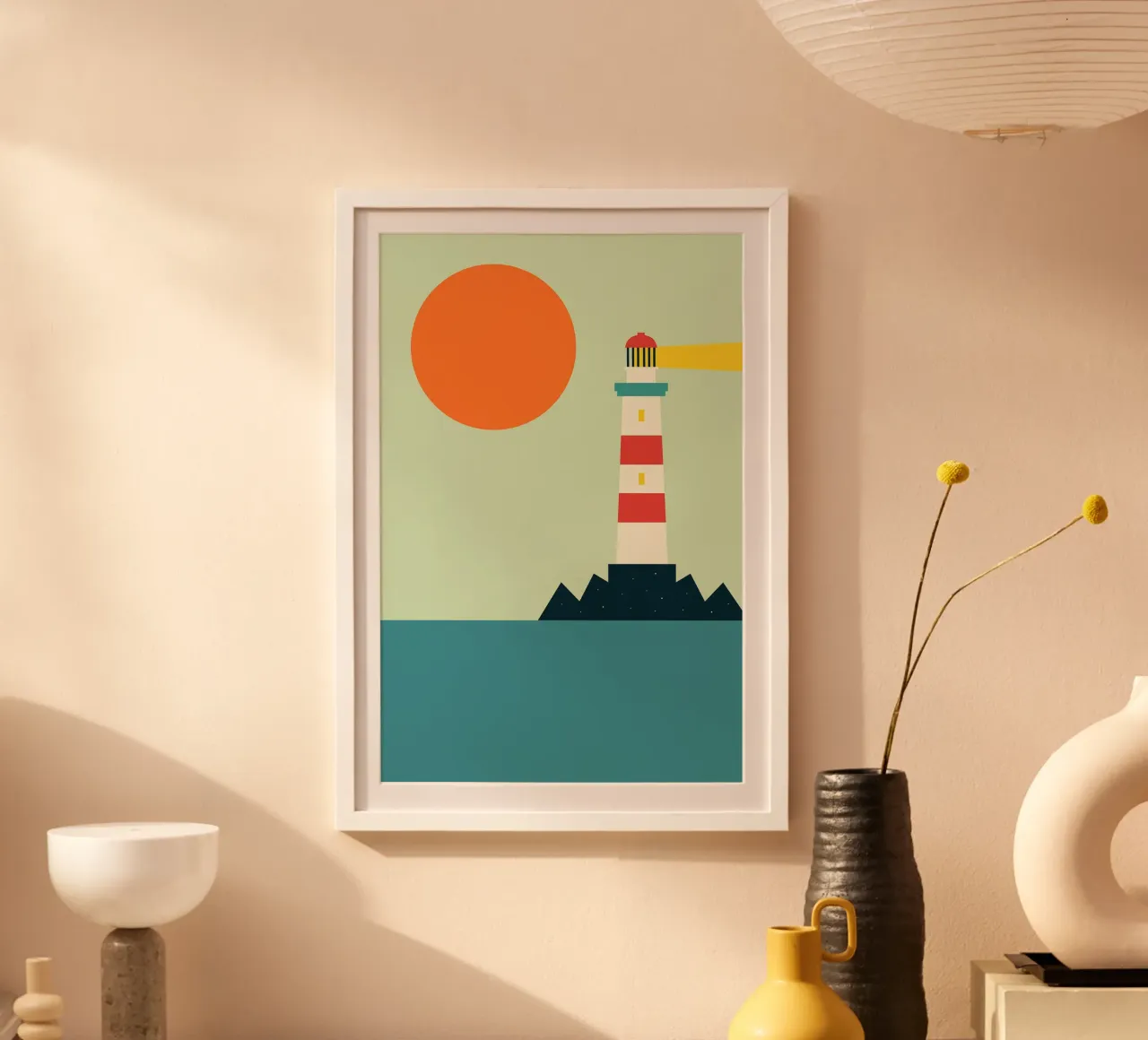 faro mare oceano carta hahnemühle da frea shop