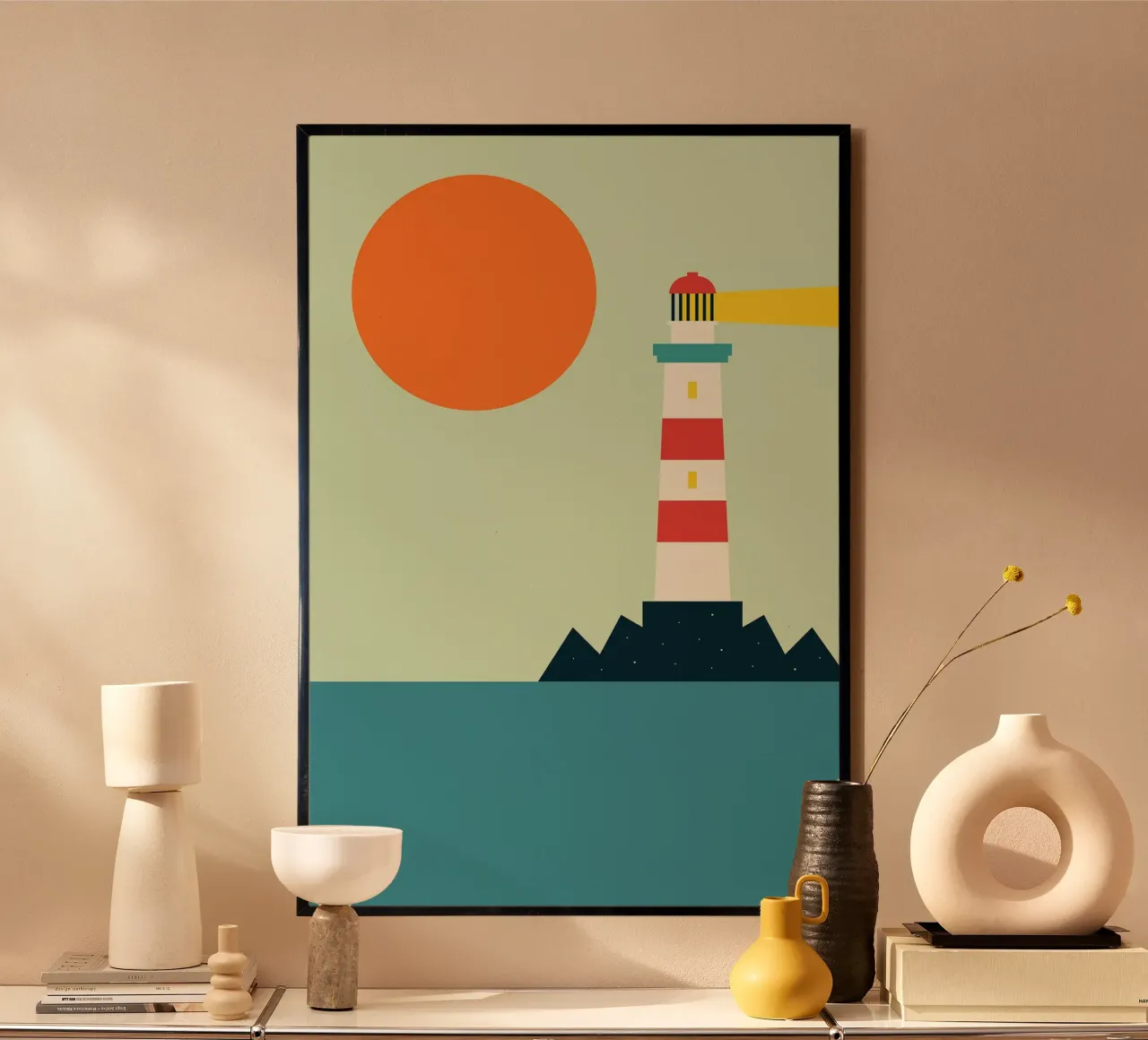 faro mare oceano carta hahnemühle da frea shop