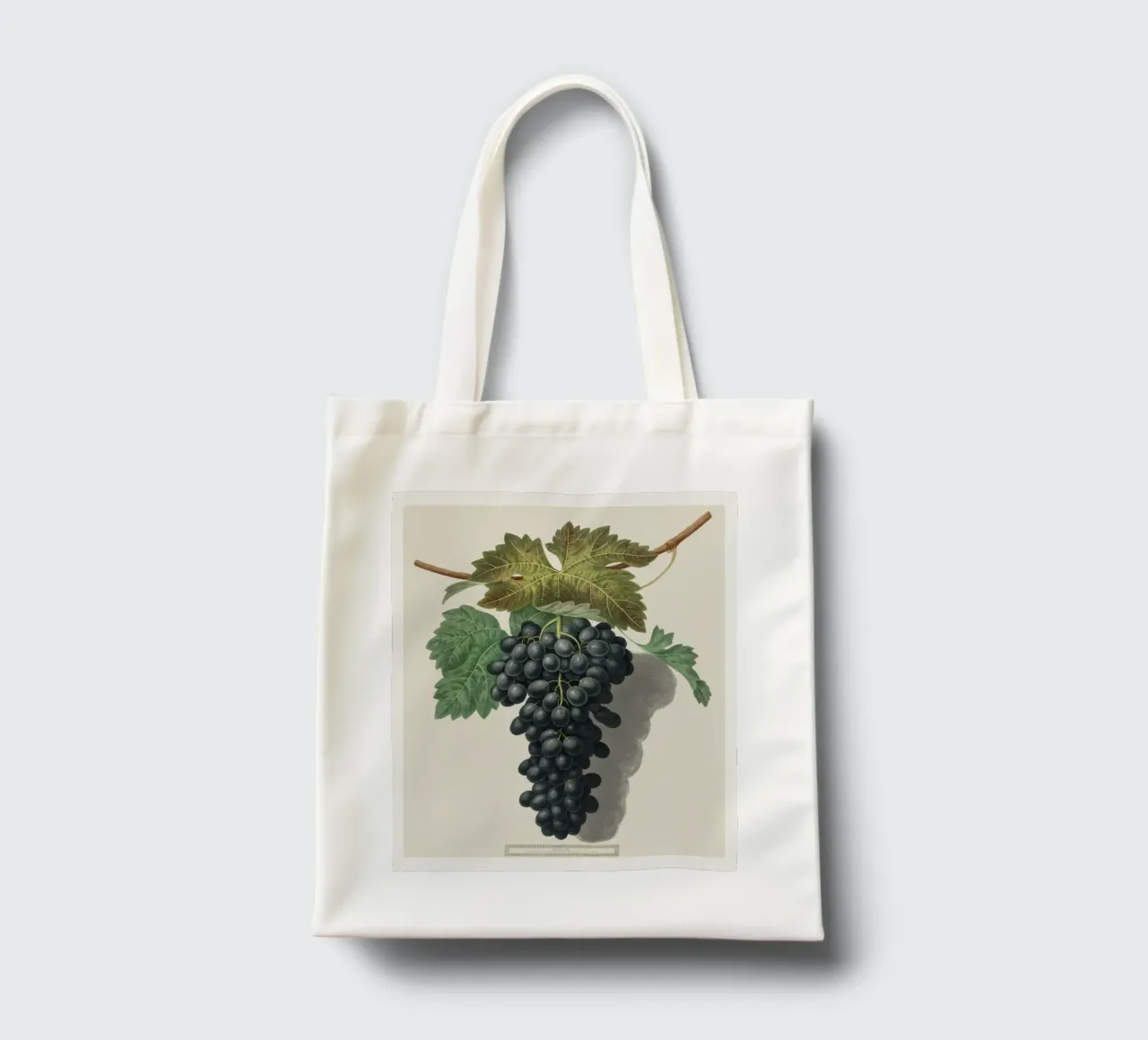 Black Prince Grape borsa in juta da vintageshop