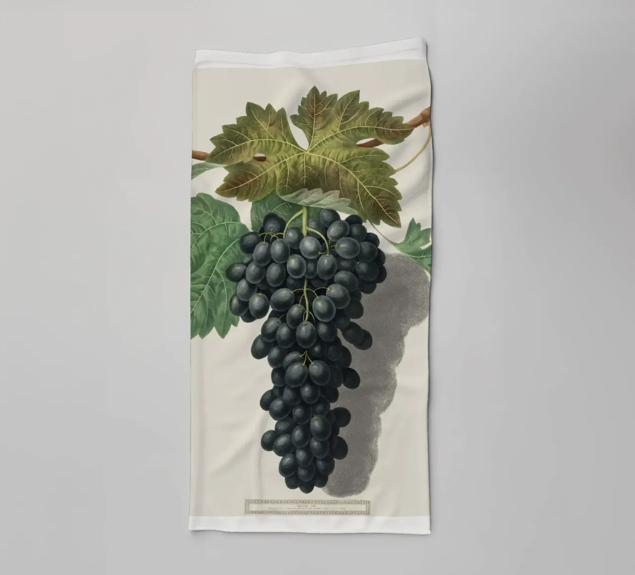 Black Prince Grape asciugamano da bagno da vintageshop
