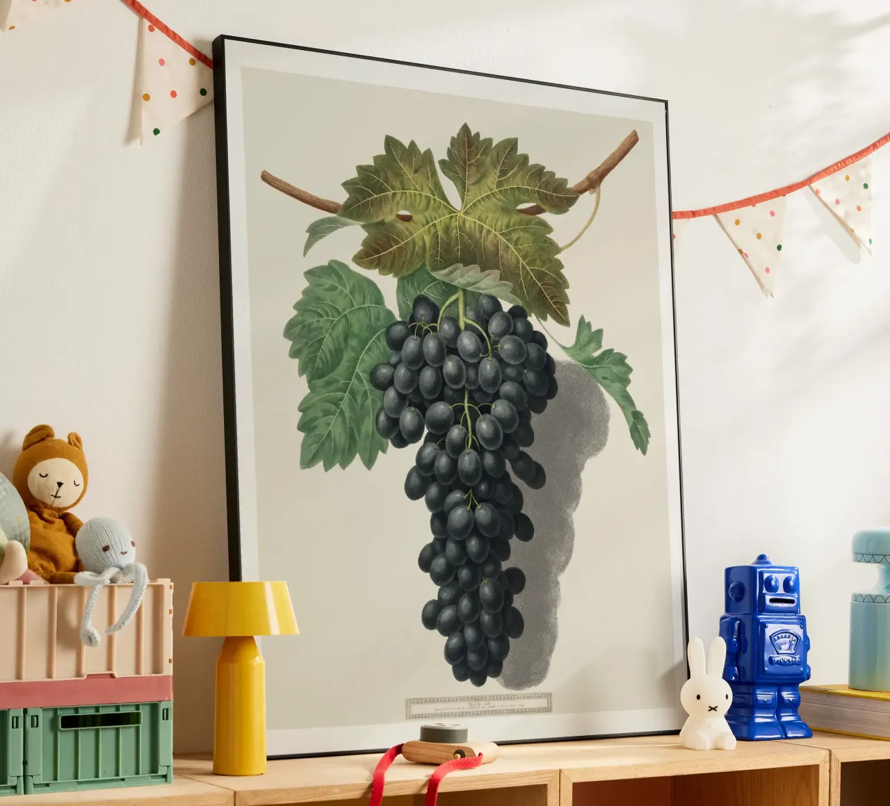 Black Prince Grape alluminio dibond da vintageshop